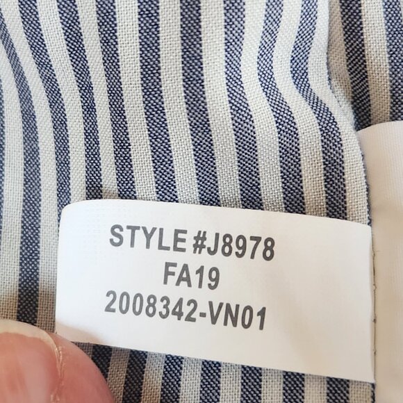 NWOT J. Crew Velvet Parke Blazer Blue - Picture 5 of 12